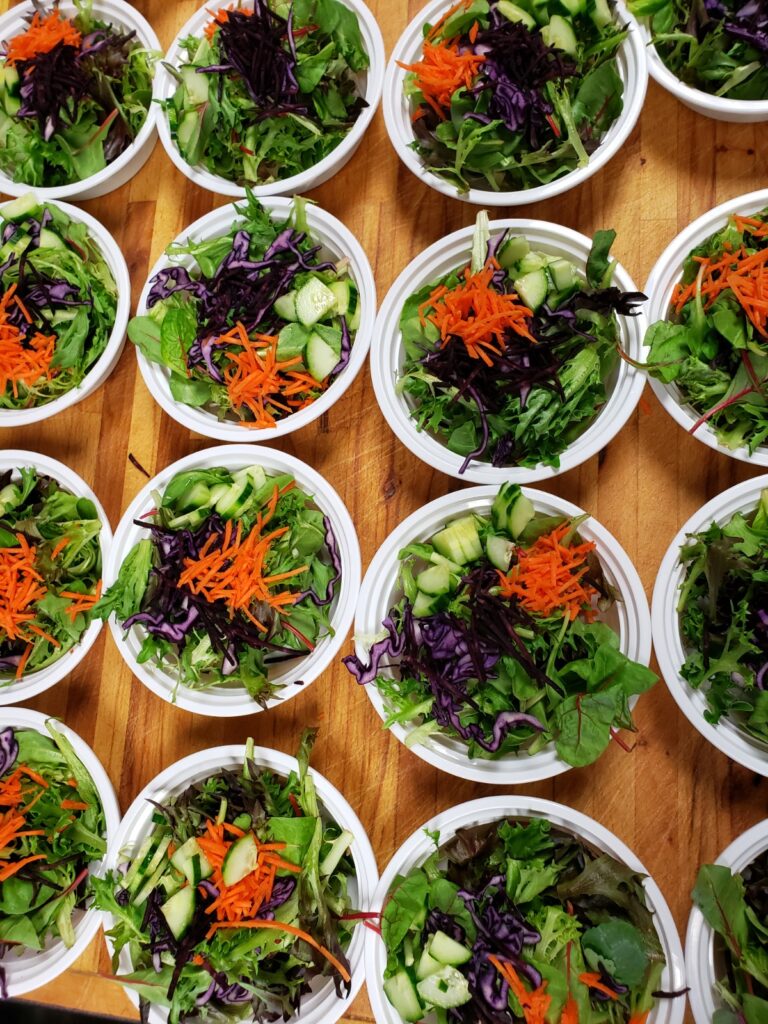 Nice Green Salad Individually Boxed Santaguida Fine Foods